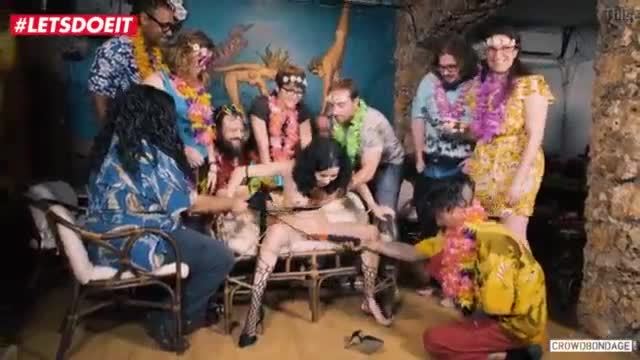 Letsdoeit - mia navarro abused at bondage party